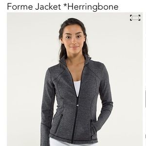 Lululemon Herringbone Pique Forme Jacket